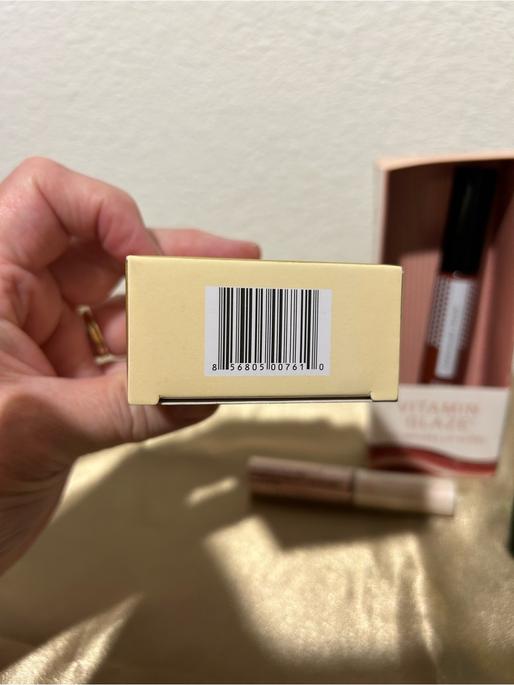 Power Couple Nail Care Duo - Cream Lip Gloss and Rose Glow Highlighter - Picture 10 of 13